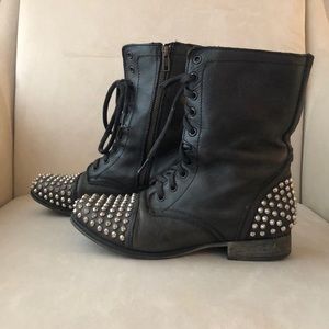 Steve Madden Leather Boots ♥️